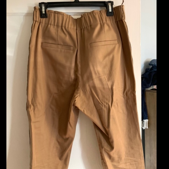 Brunello cucinelli size 8 brown wool pants - Picture 6 of 7